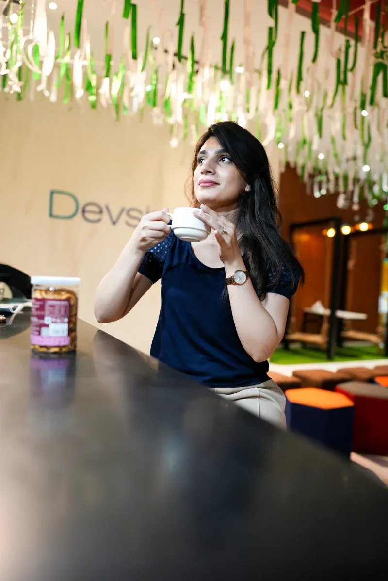 Llegada y café
