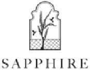 Sapphire logo, Shopify storefront built by Devsinc